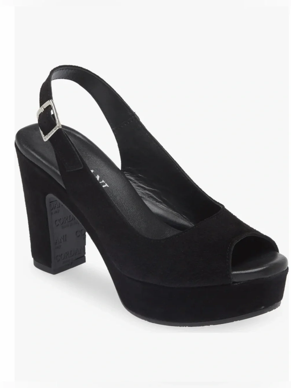 Cordani Tyler Peep Toe Slingback Pump